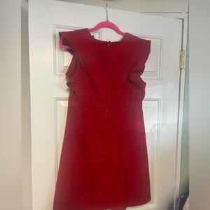 Vineyard Vines red felt dress